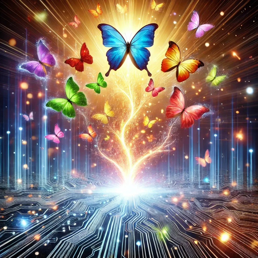a butterfly that is sitting on a flower